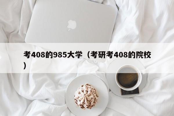 考408的985大学（考研考408的院校）